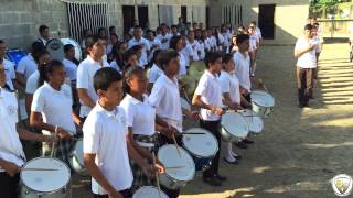 Honduras Banda de guerra Himno Nacional Hondureño [upl. by Broucek]