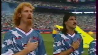 US Soccer  National Anthem from 1994 FIFA World Cup [upl. by Aohsoj]