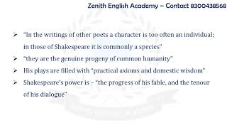 Lecture 146 Preface to Shakespeare [upl. by Acenahs]