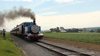 Day Out with Thomas at Strasburg Rail Road Lancaster County Pennsylvania [upl. by Hayman620]