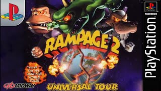 Longplay of Rampage 2 Universal Tour [upl. by Atalanti795]