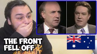 British Reaction To Clarke and Dawe  The Front Fell Off Australian Comedy [upl. by Jude965]