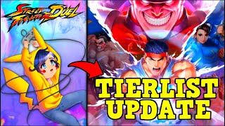 Tier List Update September 2024  Street Fighter Duel [upl. by Airogerg]