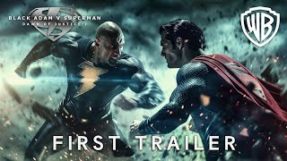 Black Adam V Superman Dawn of Justice 2  First Trailer  Dwayne Johnson amp Henry Cavill [upl. by Asiak]