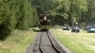 Pine Creek Railroad at Allaire State Park [upl. by Yht681]