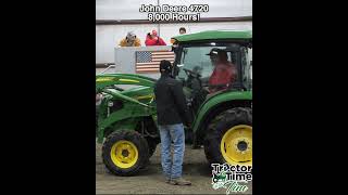 8089 Hour John Deere 4720 At Auction How Much Would You Pay [upl. by Tezil278]