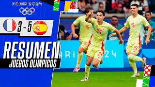 FRANCIA vs ESPAÑA 35  JUEGOS OLIMPICOS 2024 de PARIS 2024  ANALISIS del PARTIDO [upl. by Stockton]