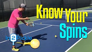 Understanding pickleball spins  In2Pickle [upl. by Jennifer463]