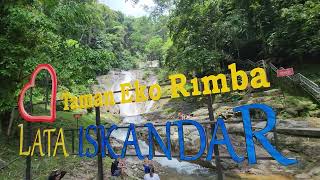 Taman Eko Rimba Lata Iskandar Eco Forest Park Waterfall Tapah Perak [upl. by Elaina949]