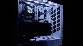 Snow Storm Gamer Storm Genome II Ryzen 2600GTX 1070 Gaming PC [upl. by Violet783]