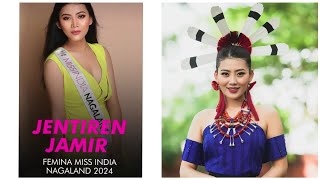 Femina Miss India Nagaland 2024  Jentiren Introduction [upl. by Stephie]