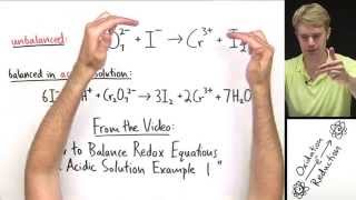 Chemistry 135 Balancing Redox by Oxidation Number [upl. by Ileyan103]