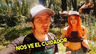 RECORRIENDO UN CAMPAMENTO ABANDONADO con mi novia [upl. by Bertolde429]