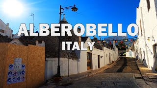 Alberobello Italy  Driving Tour 4K [upl. by Daub]