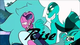 Rise  Malachite vs Alexandrite Steven Universe AMv [upl. by Peria]