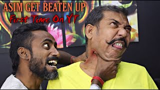 Asim Barber Get Beaten Up by Tapas Barber  Revenge  Head Massage with Neck Cracking  ASMR [upl. by Sanyu]