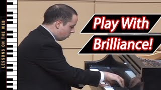 How to Play Piano With More Depth and Brilliance [upl. by Gerius153]