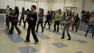 Hip Hop Honky Stomp  line dance dance amp walk through [upl. by Ayal]