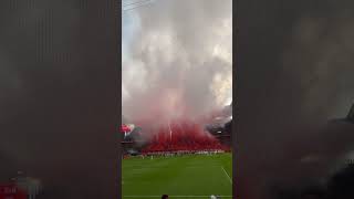 Pyrotechnik  1fc Köln vs Gladbach  Derby  22102023 [upl. by Rats]