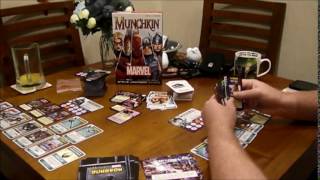 Lets Play Marvel Munchkin [upl. by Dannon]