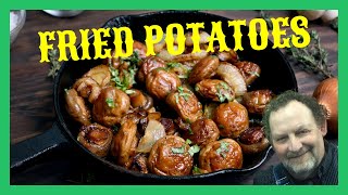 Cook With Me  OldFashioned FRIED Potatoes amp Onions friedpotato recipe onions [upl. by Thayer]