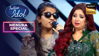 O Paalanhaare’ सुनकर Judges के नहीं रुक रहे हैं आँसू  Indian Idol 14  Menuka Special [upl. by Caresa]