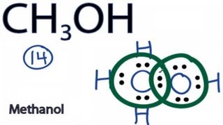 How to Draw the Lewis Structure for CH3OH Methanol [upl. by Ahtiuqal]