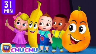 The Fruit Friends Nursery Rhyme with Baby Taku  More ChuChu TV Toddler Learning Videos for Babies [upl. by Eerased]