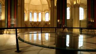 Foucaults Pendulum at the Musee des Metiers et Arts in Paris [upl. by Anaili]