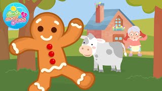 The Gingerbread Man Story in Spanish and English El Hombre de Jengibre [upl. by Roberts]