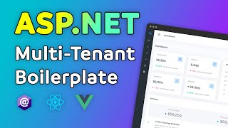 Nano ASPNET Boilerplate  MultiTenant SaaS Template  Vue React Razor UI [upl. by Niemad]