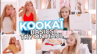 HUGE Kookaï Basics Try On Haul [upl. by Yracaz]