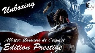 Unboxing Albator Corsaire de lespace Edition Prestige Euro Version [upl. by Lokin]