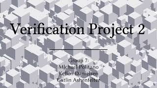 Intro to Design Verification Project 2 [upl. by Iderf]