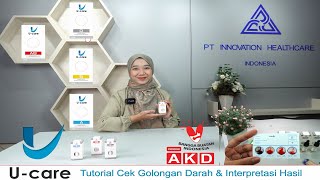 UCARE Produk  Tutorial Cek Golongan Darah amp Interpretasi Hasil [upl. by Durham]