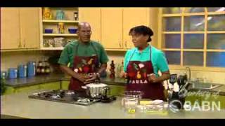 3ABN How To Make Spicy black eyed peas and tomato soup recipe video [upl. by Bolan]