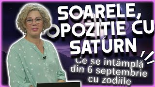 SOARELE OPOZIȚIE CU SATURN Horoscop realizat de Camelia Pătrășcanu [upl. by Bridgette]