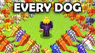 I Collected EVERY NEW WOLF in Minecraft Hardcore Hindi [upl. by Prochora]