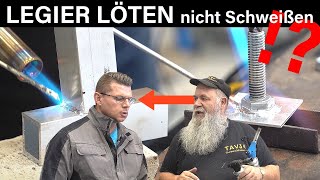 Legier LÖTEN besser als Schweißen Vom Fachmann erklärt  Igor Welder [upl. by Nelluc]