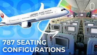 EightAbreast A Look At Japan Airlines TrendDefying Boeing 787 Seating Configurations [upl. by Pudens]