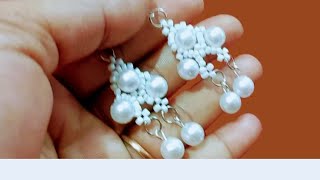 Easy jewellery making ideaHow to make beads jewelleryHandmade jewellery useful and easy [upl. by Sparhawk269]