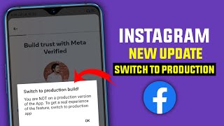 Facebook Switch to production build problem  Facebook meta verified switch to production app [upl. by Atiuqihs869]