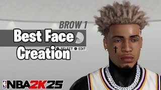 NEW BEST 2K25 FACE CREATION DRIPPY FACE LOOK COMP UPDATED NEXT GEN [upl. by Ixel]