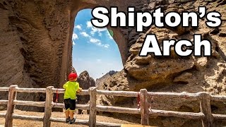 Shiptons Arch  the worlds TALLEST Natural Arch Kashgar Xinjiang [upl. by Christie]