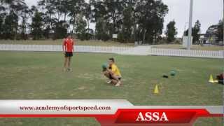 ASSA James Petkovski Speed Sprint Speed Agility Training [upl. by Irfan958]