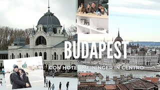 Budapest in inverno con Hotel Meininger in centro [upl. by Anisirhc]