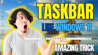 How To Taskbar Customization  Taskbar Customization Trick  HTech Creator [upl. by Hild]