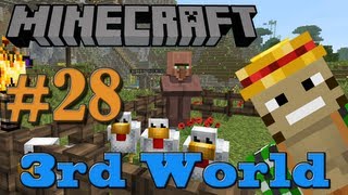 Tasty Porkchops  Minecraft 3rd World LP 28 [upl. by Ladew13]