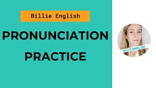 Pronunciation Practice with Consonants  for Spanish speakers  English Pronunciation [upl. by Friederike]