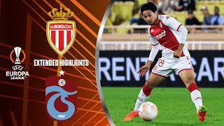 Monaco vs Trabzonspor Extended Highlights  UEL Group Stage MD 3  CBS Sports Golazo [upl. by Starks473]